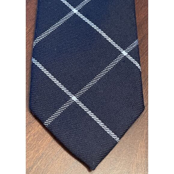 Cotton Brew Black Rayon Blend Men’s Neck Tie Made In China - Picture 1 of 9